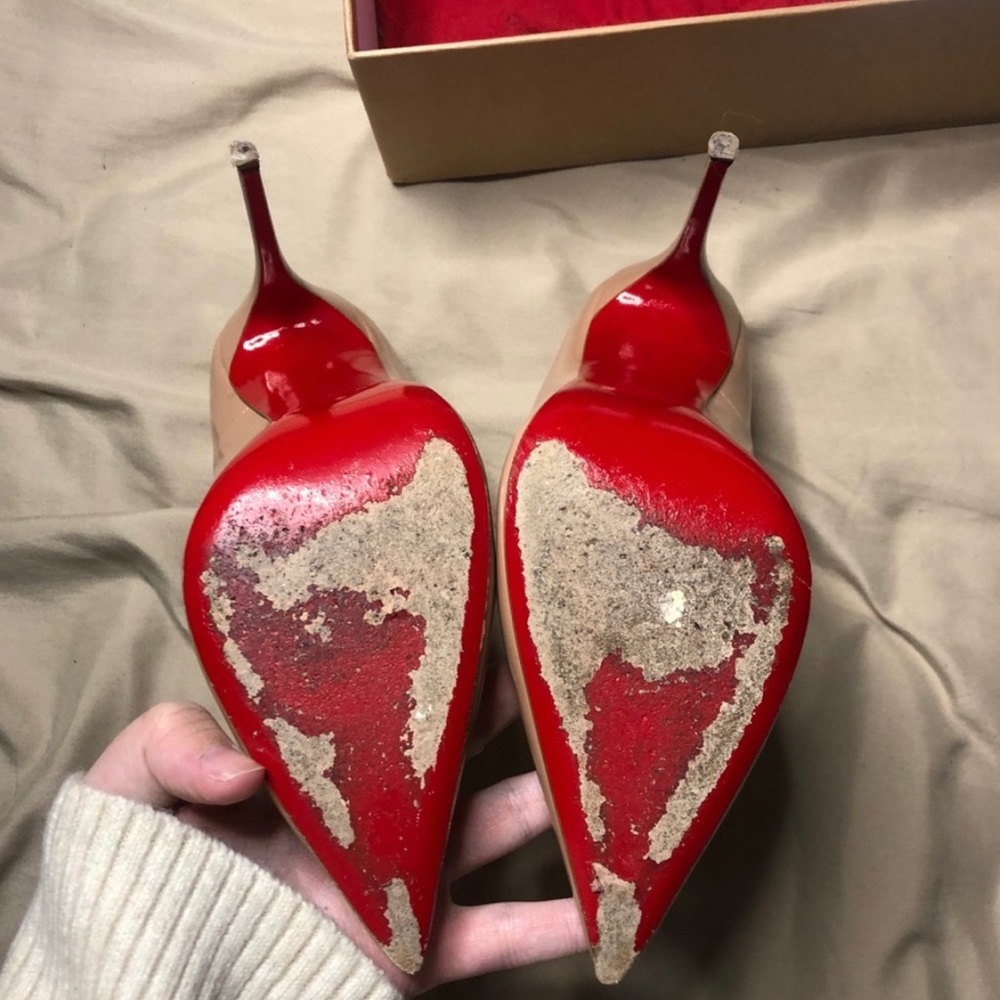 CHRISTIAN LOUBOUTIN SO KATES SIZE 8 - Picture 2 of 5